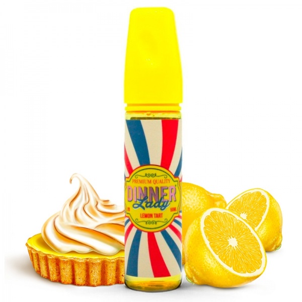 Lemon Tart by Dinner Lady 50ml Shortfill ELiquid 2 for £22